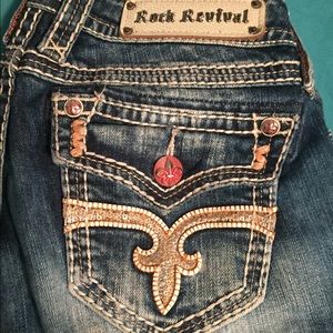 Rock Revival  capris Jean