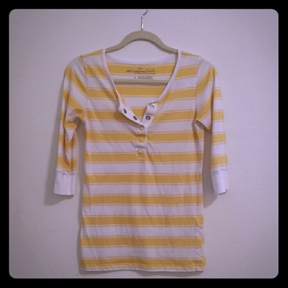 5-Snap Super Cute Striped Top