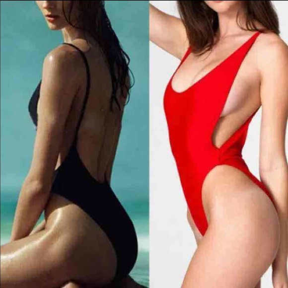 NEW Black one piece swimsuit