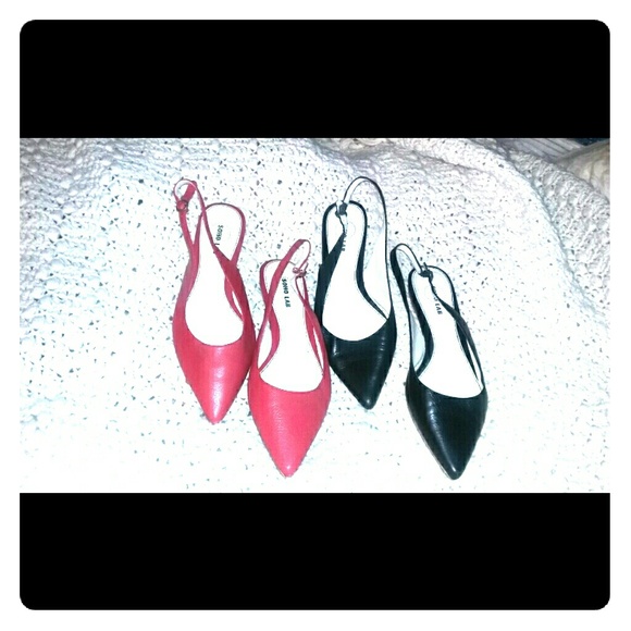 Shoe Bundle!!! Sling Back Flats -Size 7 both pairs