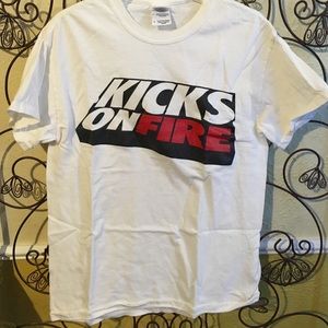 Kicks On Fire shirt