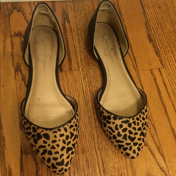Jessica Simpson Cheetah Print (calf hair) Flats