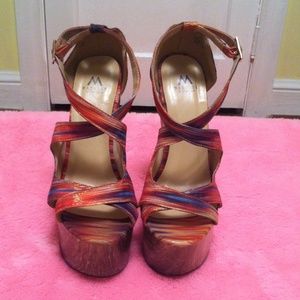 Madison by Shoedazzle wedge heels