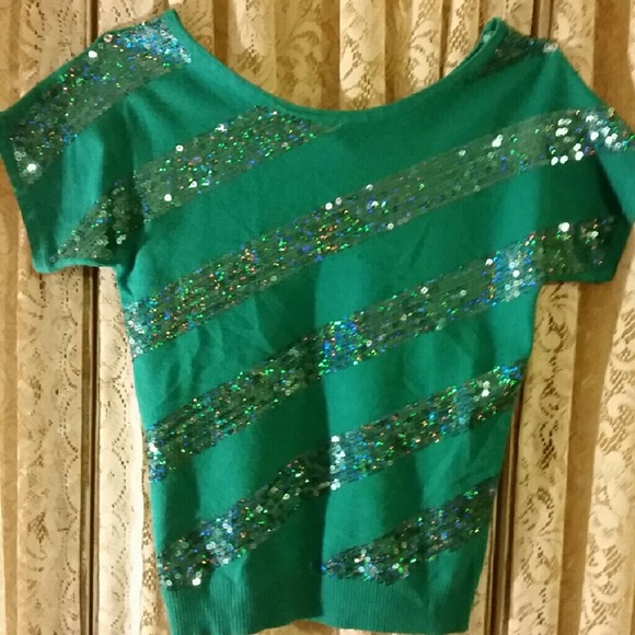 Sparkly top