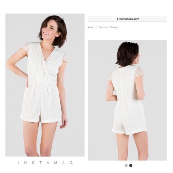 Zoe Lace Romper