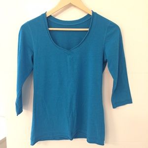 Lululemon 3 quarter sleeve tee