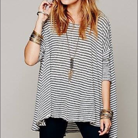 Free People circle in the sand tee