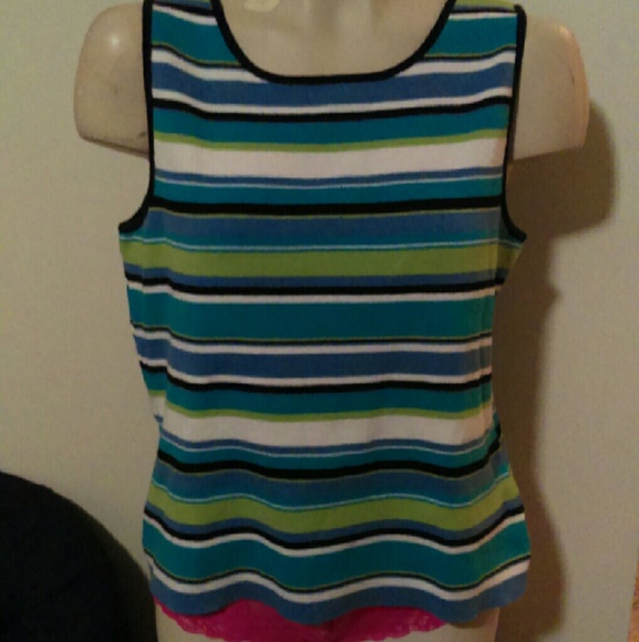 💚Carolyn Taylor knit tank