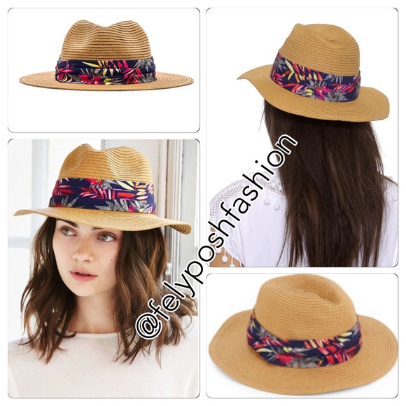 Urban Outfitters Genie Wide Brim Fedora Panama Hat