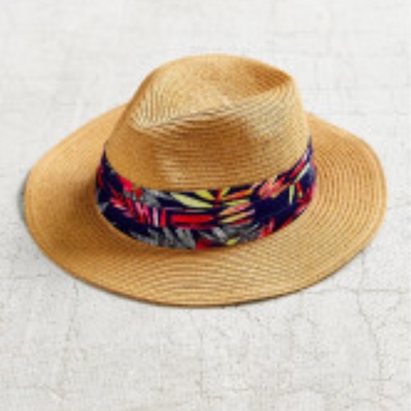 Urban Outfitters Genie Wide Brim Fedora Panama Hat