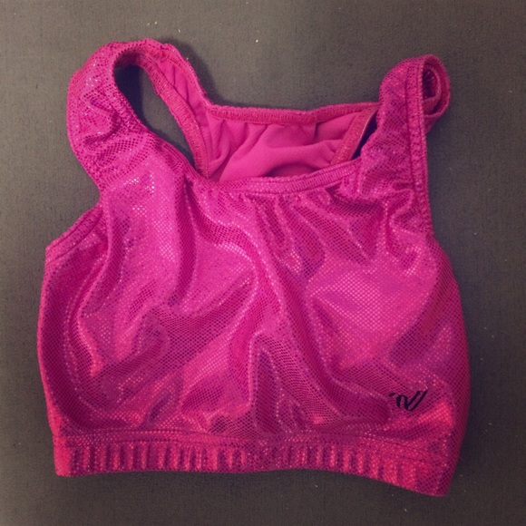 Varsity Metallic Sports Bra