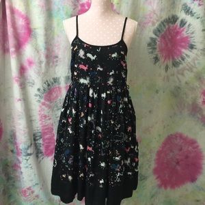 Colorful bunny dress