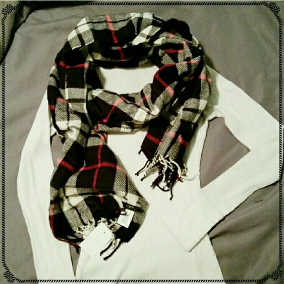 J. Crew Plaid Scarf - Picture 2 of 4