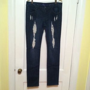 HOLD for @threebears Miley Cyrus skinny jeans