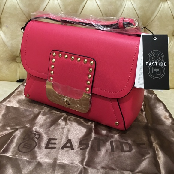 NWT AUTH Eastide UK real leather cross body bag - Picture 1 of 4