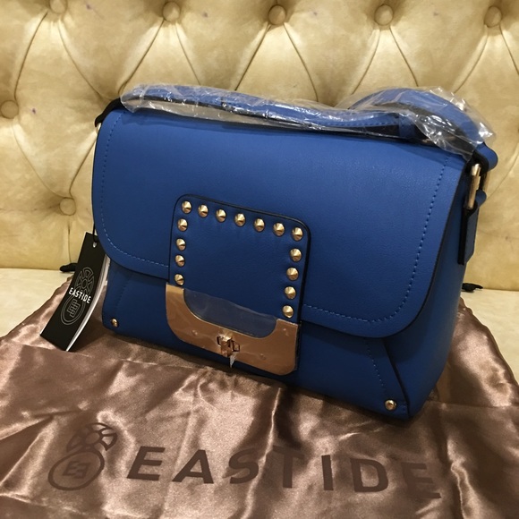 NWT AUTH Eastide UK real leather cross body bag - Picture 1 of 4