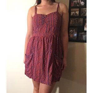 Tribal print dress