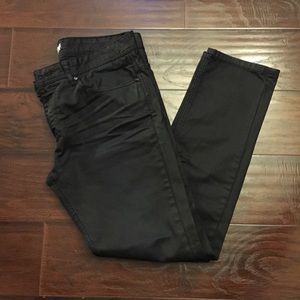 Mens mg black label, 34x32, coated black