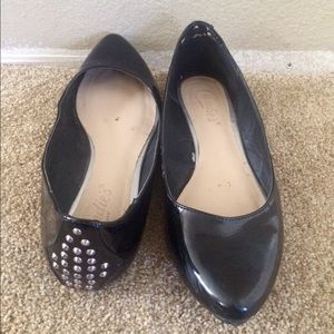 Candie's Black Flats