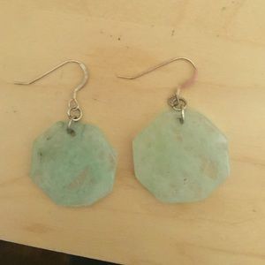 Jade earrings