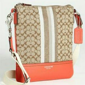 Coach 'Legacy- Signature Stripe' Crossbody Bag