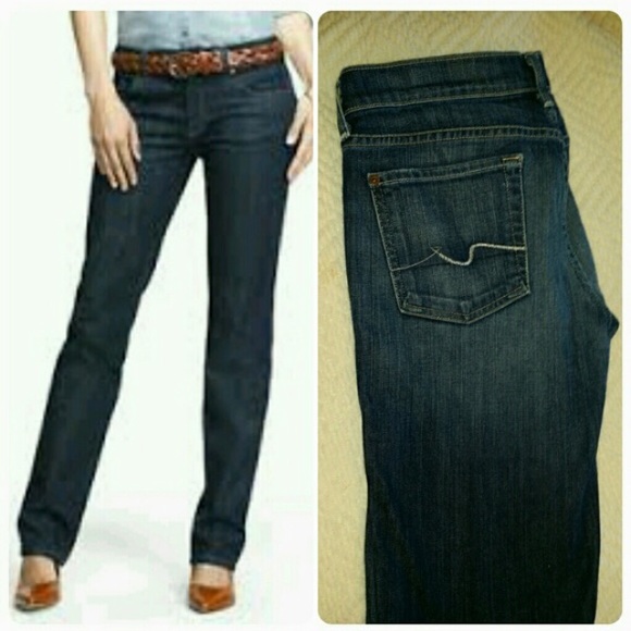 7 For All Mankind Jeans, Straight Leg 30x32
