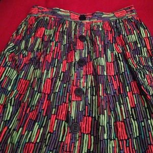Multicolored skirt