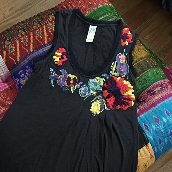 Anthropologie Tops - Anthropologie | Artsy floral top