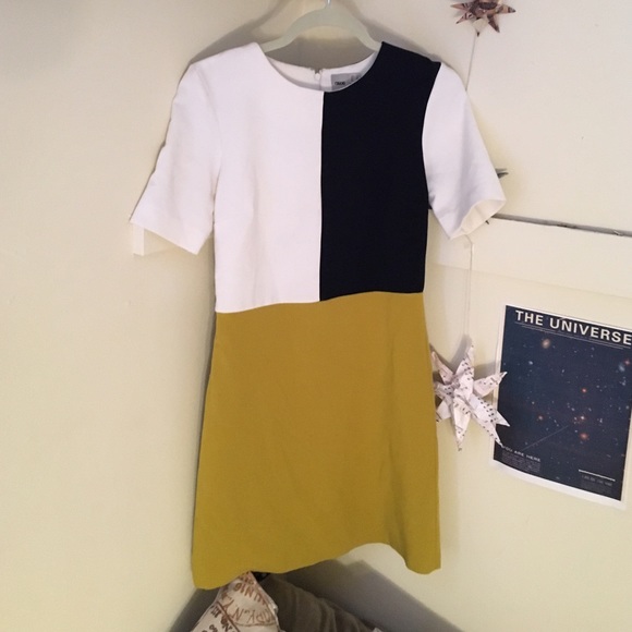 ASOS A-line Color Block Dress