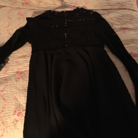 Absolutely STUNNING black, baby doll dress.