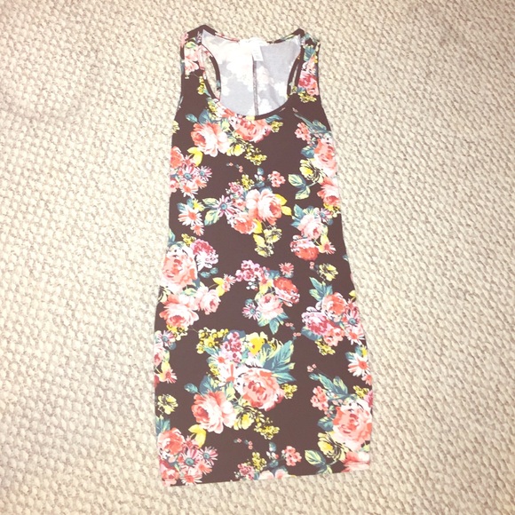 Floral Bodycon Dress
