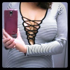 *NEW * STRIPED DRESS