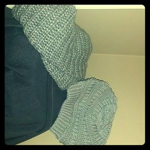 Warm Bennie Hat and Infinity Scarf