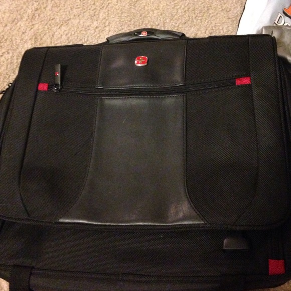 Black lap top tote