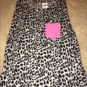 Victoria secret PINK cheetah tanktop