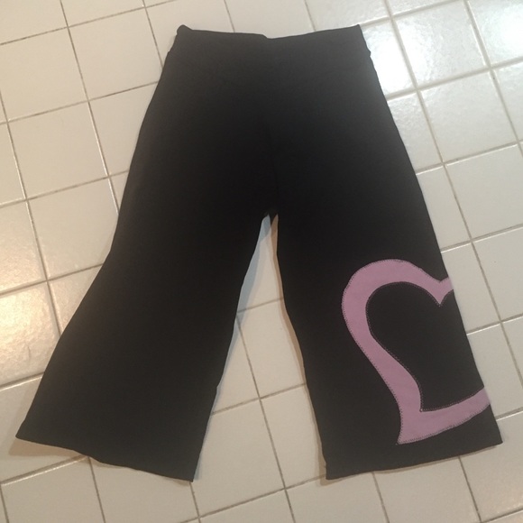 Margarita Pants - Black exercise Capri made in Israel.