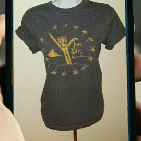🎉SALE🎉HURLEY'S Come Swell & Hang loose skeleton - Picture 2 of 2