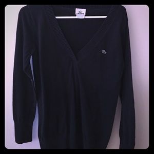 Lacoste v neck sweater