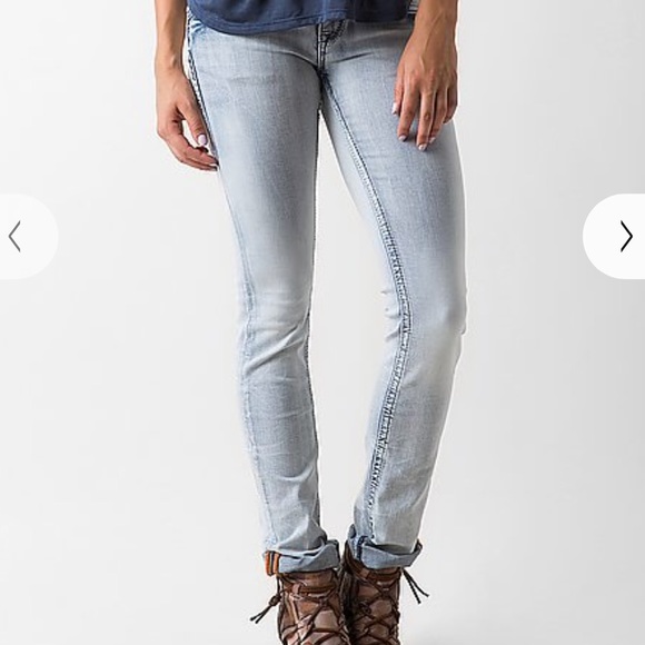 Rock Revival Raven Straight Stretch Jean