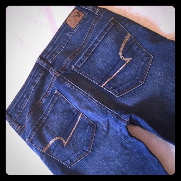 American Eagle Hi Rise jegging crop size 6
