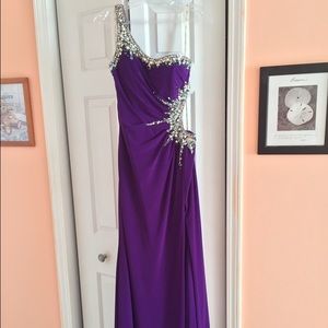 Prom Dress: Purple