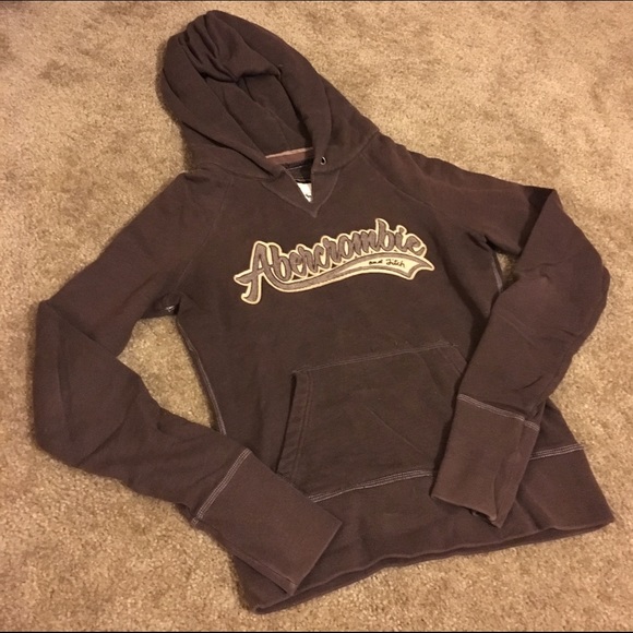 Abercrombie brown hoodie
