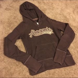 Abercrombie brown hoodie