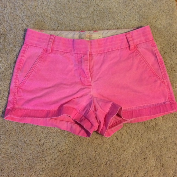 JCrew 3" chino shorts
