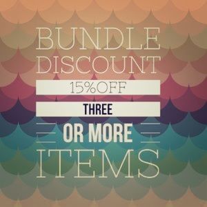 Bundle and save 15%