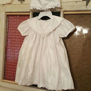 Christening Dress & Bonnet
