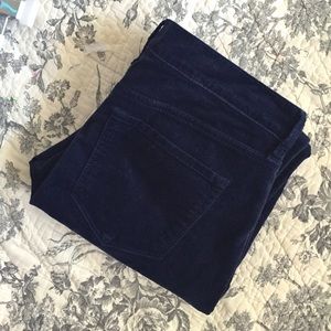 Old Navy Rockstar Skinny Mid-Rise Cords - Navy