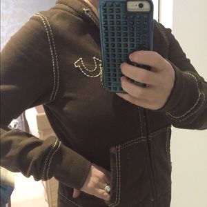 True Religion Brown Sweatshirt