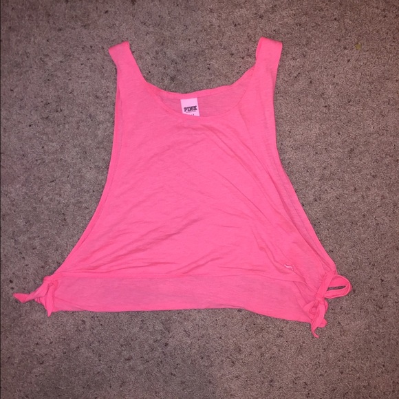 pink tie tank (open sides)
