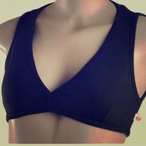 XS Purple Bell Back Hot Yoga Top